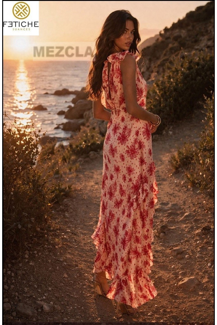 RUBY GARDEN DRESS BY FETICHE SUANCES