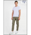 PANTALÓN CARGO KAKI LE TEMPS DES CERISES
