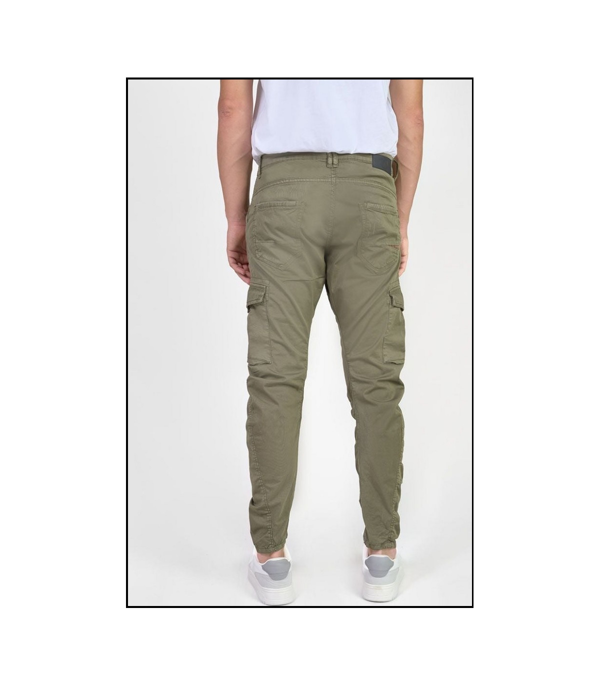 PANTALÓN CARGO KAKI LE TEMPS DES CERISES