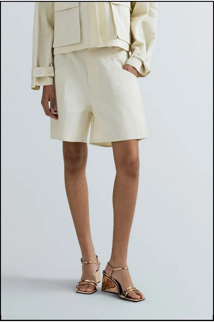 BERMUDAS RELAXED FIT DE SARGA REPLAY