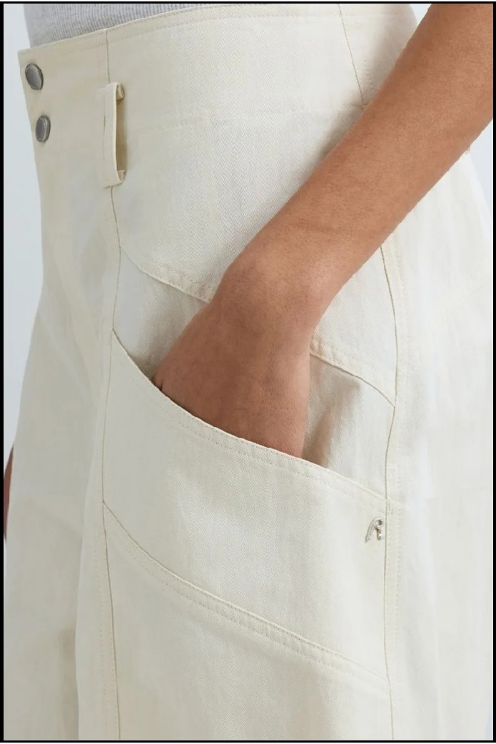 BERMUDAS RELAXED FIT DE SARGA REPLAY