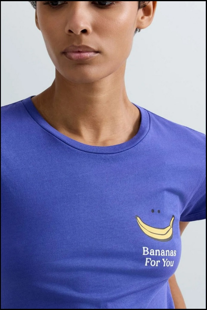 CAMISETA DE PUNTO CON ESTAMPADO REPLAY