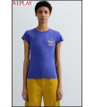 CAMISETA DE PUNTO CON ESTAMPADO REPLAY