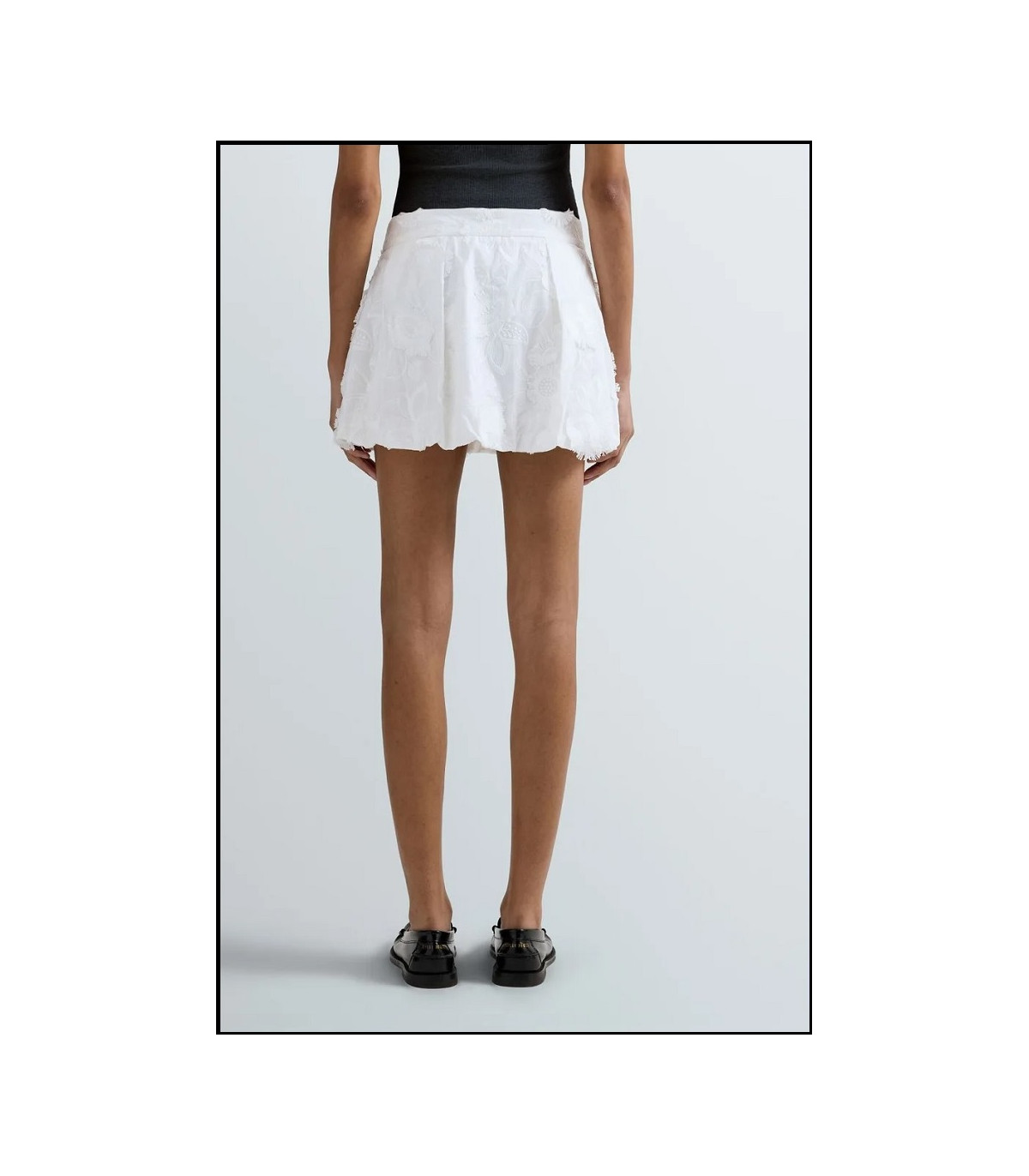 MINIFALDA FLORAL DESHILACHADA REPLAY