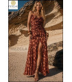 CHOCOLATE BLOSSON DRESS BY FETICHE SUANCES