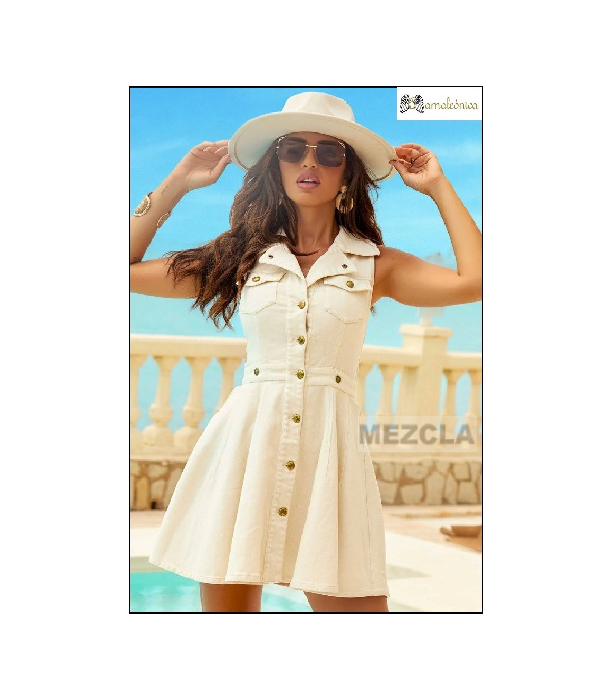 VESTIDO ZURI CAMALEÓNICA BY CAPRICHE