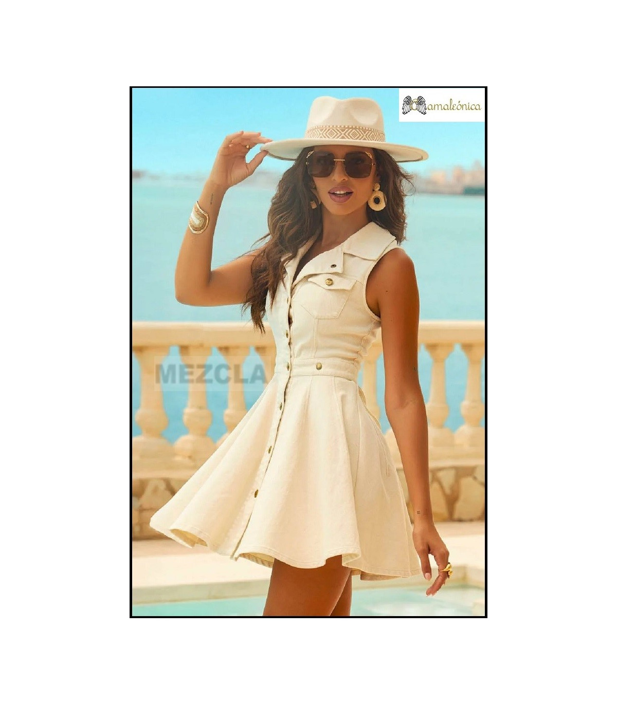 VESTIDO ZURI CAMALEÓNICA BY CAPRICHE
