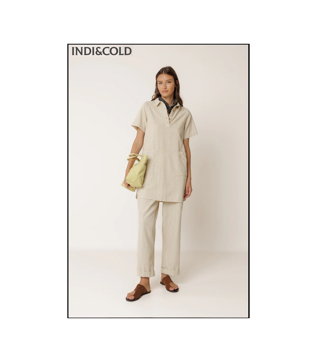 VESTIDO CUELLO POLO INDI&COLD