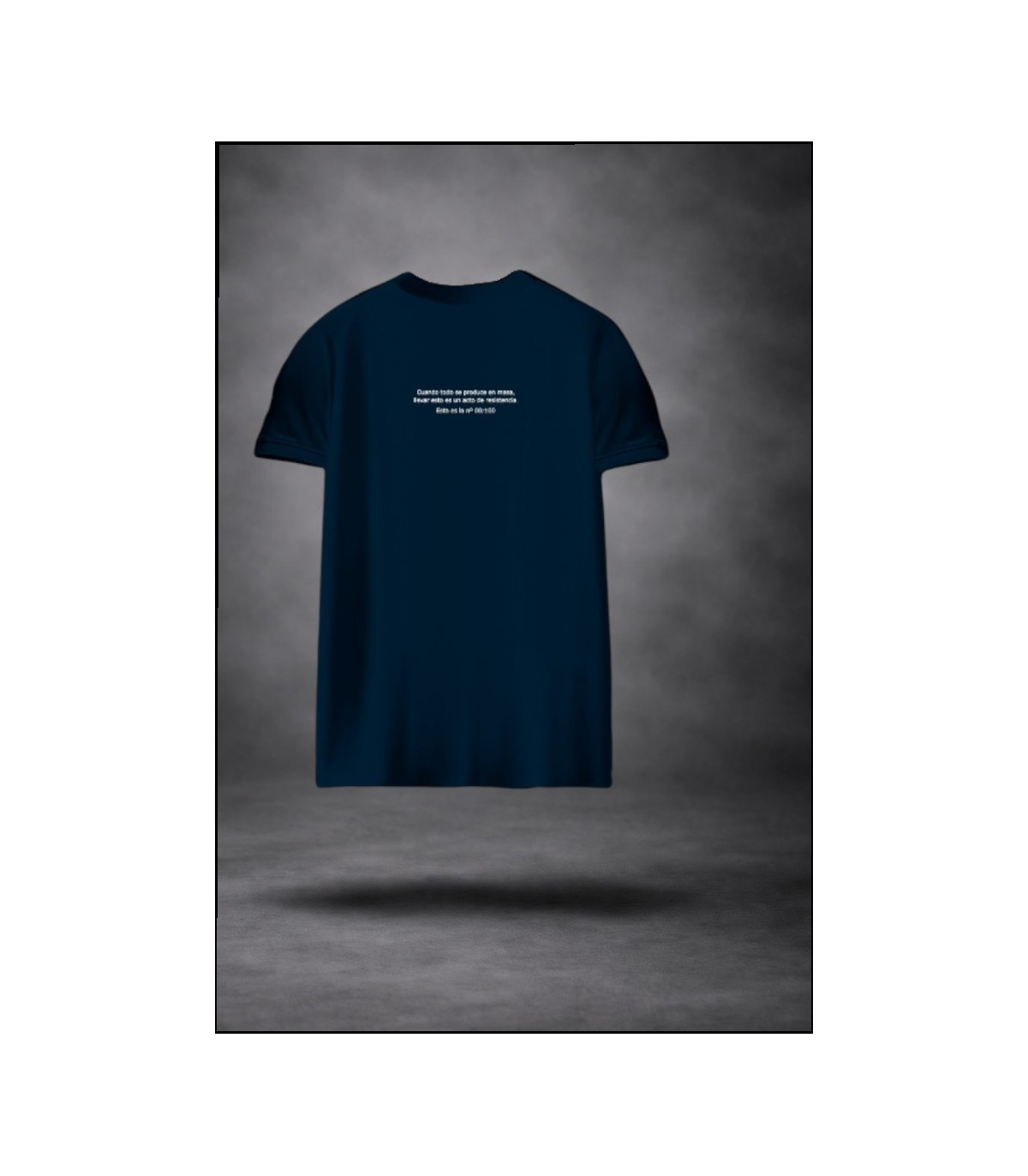 CAMISETA DE HOMBRE NEW LIFE AZUL MARINO LA SAL