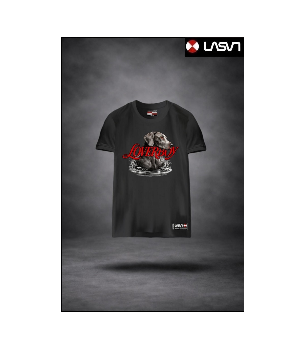 CAMISETA DE HOMBRE LOVERBOY GRIS OSCURO LA SAL