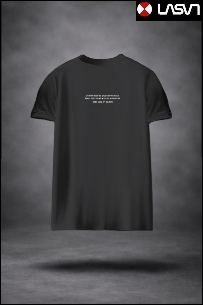 CAMISETA DE HOMBRE LOVERBOY GRIS OSCURO LA SAL