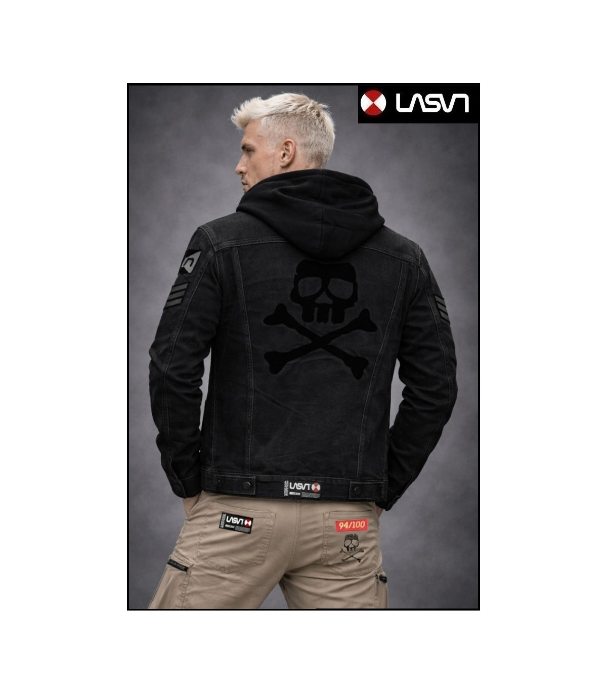 CAZADORA VAQUERA DE HOMBRE BLACK WOLF NEGRA LA SAL