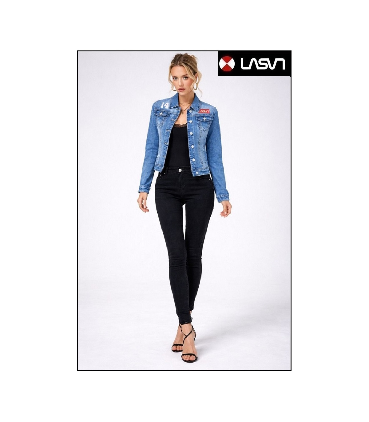 CAZADORA DENIM DE MUJER FLY LA SAL