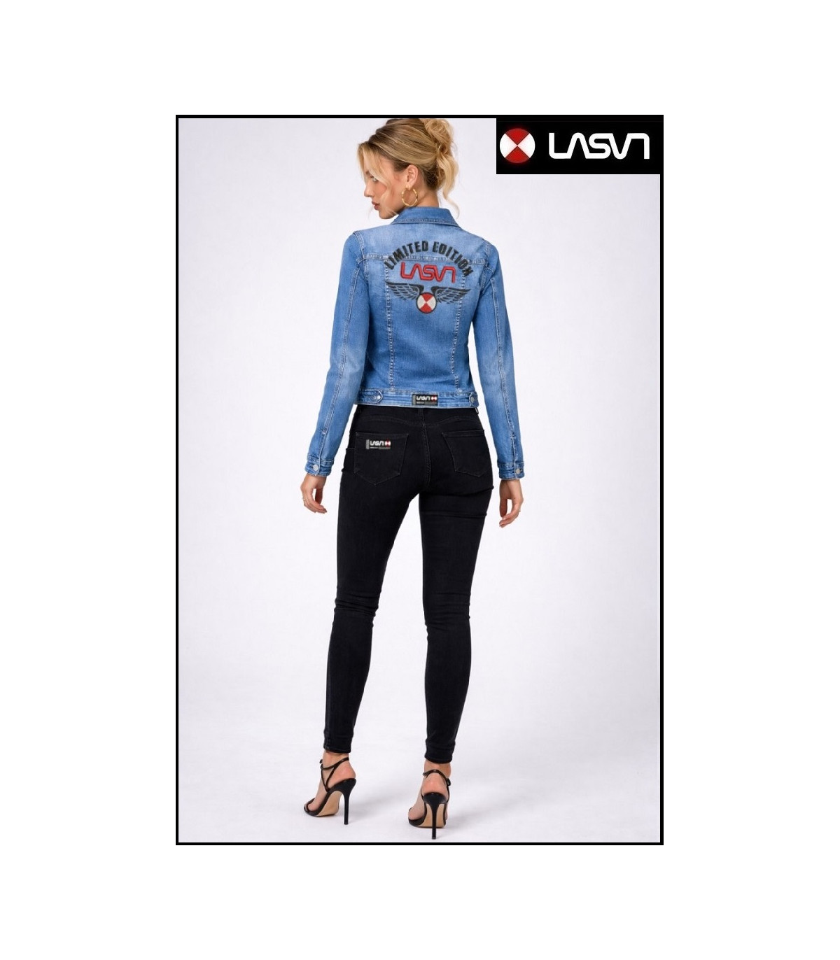 CAZADORA DENIM DE MUJER FLY LA SAL