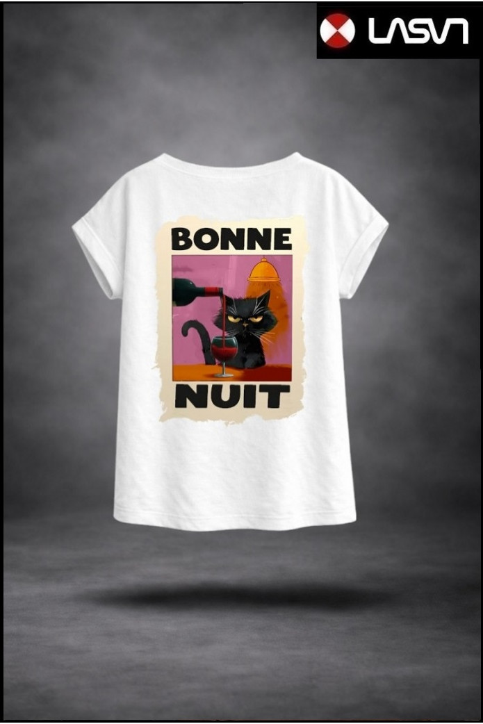 CAMISETA DE MUJER BONNE NUIT BLANCO LA SAL