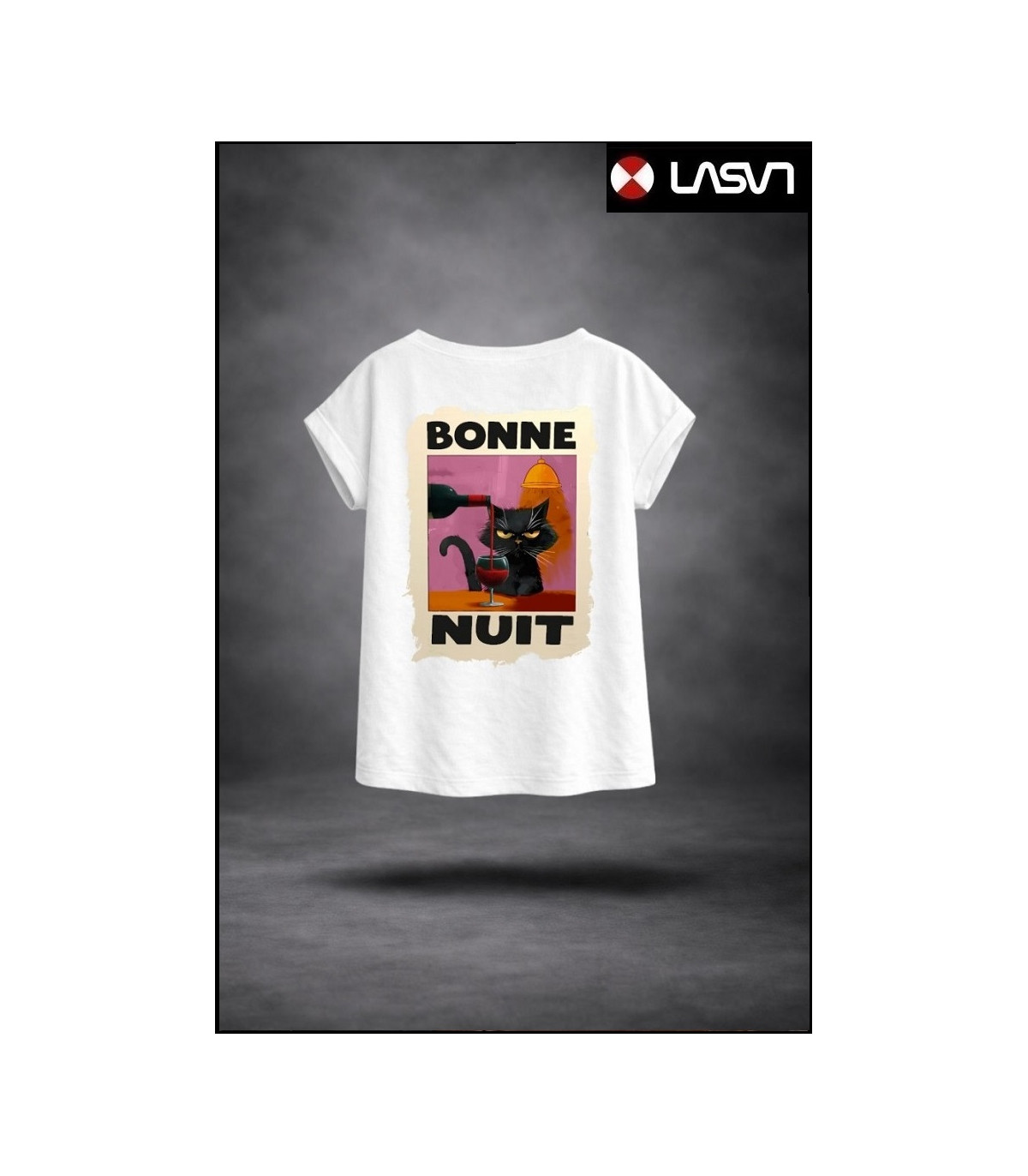 CAMISETA DE MUJER BONNE NUIT BLANCO LA SAL