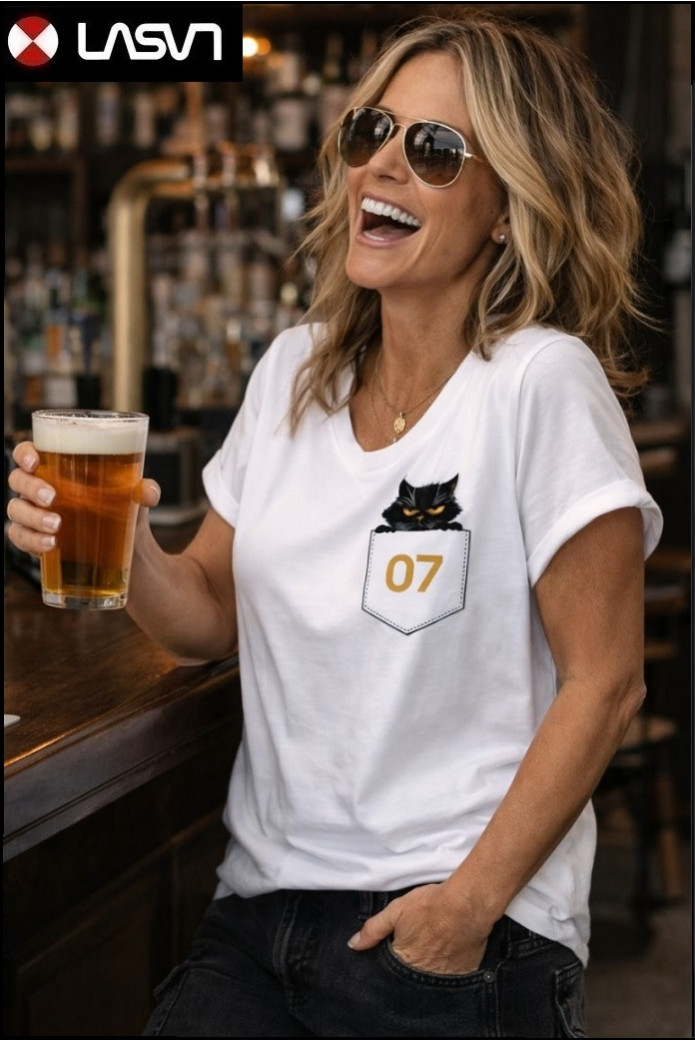 CAMISETA DE MUJER BONNE NUIT BLANCO LA SAL