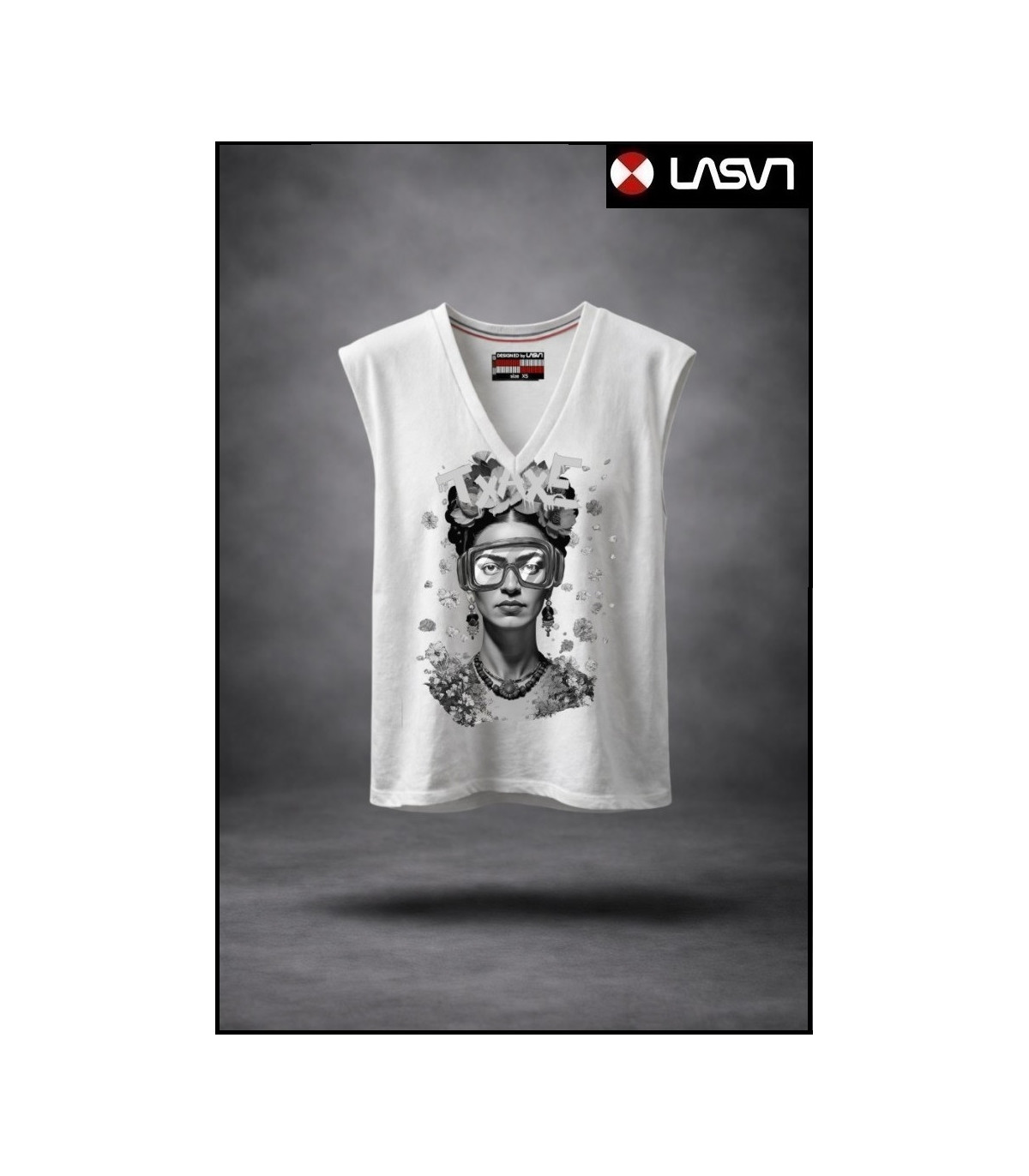 CAMISETA DE MUJER FXAXE BLANCO LA SAL