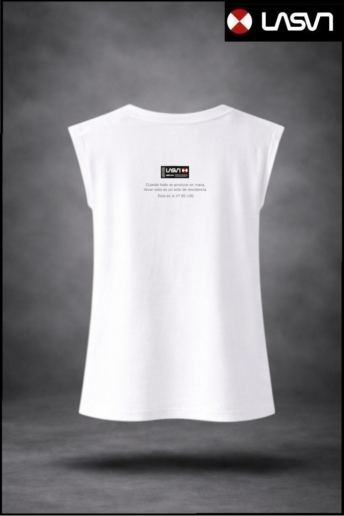 CAMISETA DE MUJER FXAXE BLANCO LA SAL