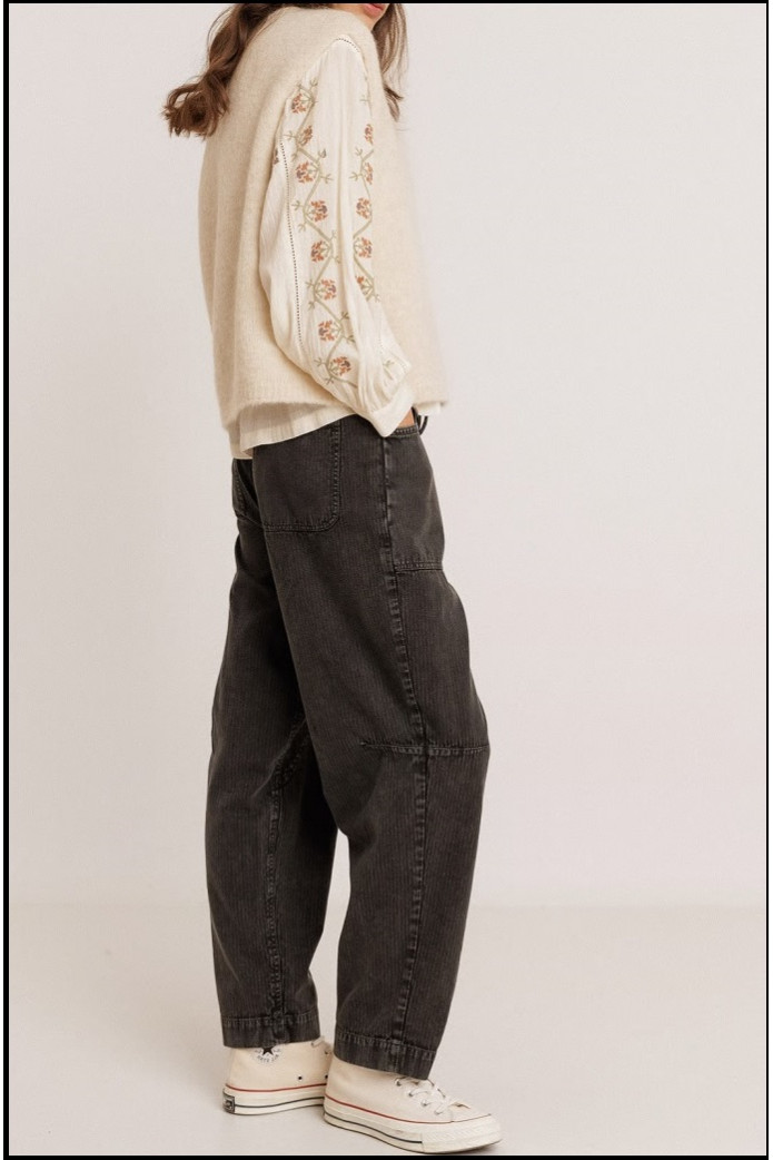 CAMISA BORDADOS CRUDO INDI&COLD