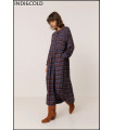 VESTIDO CUADROS MULTICOLOR INDI&COLD