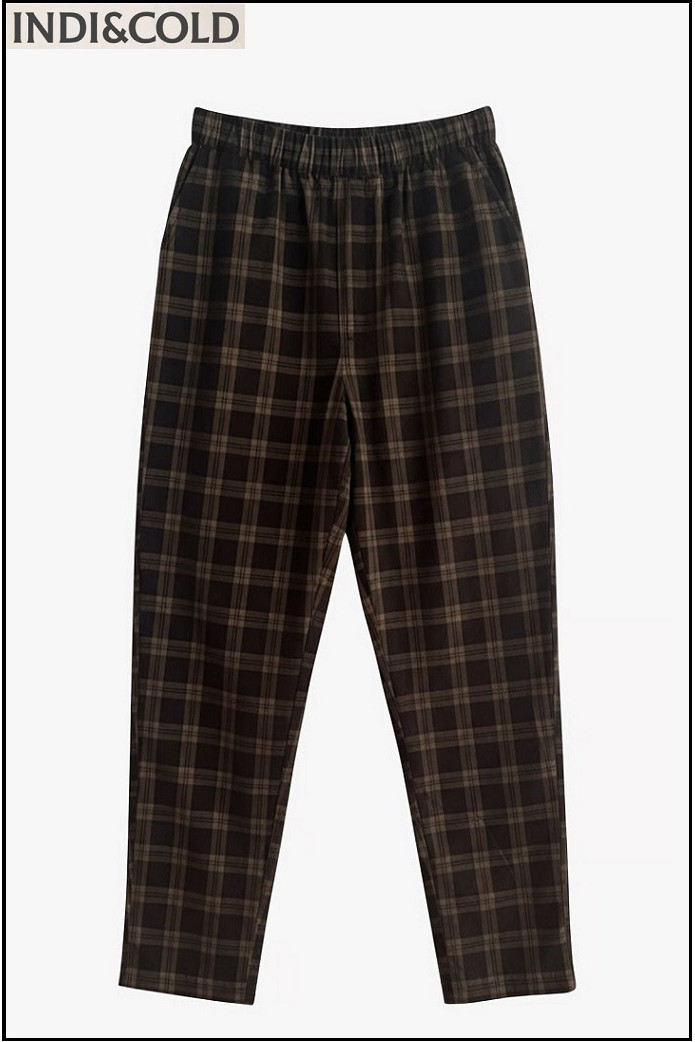 PANTALÓN ENGOMADO MICROPANA CUADROS INDI&COLD