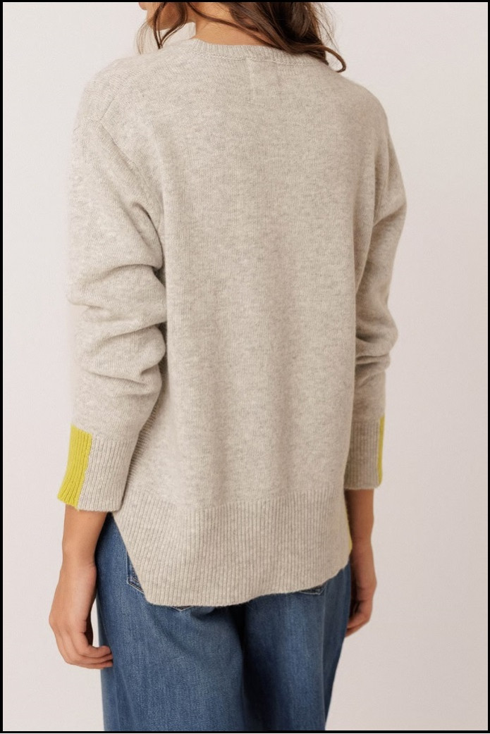 JERSEY DETALLE FLÚOR CON CASHMERE INDI&COLD
