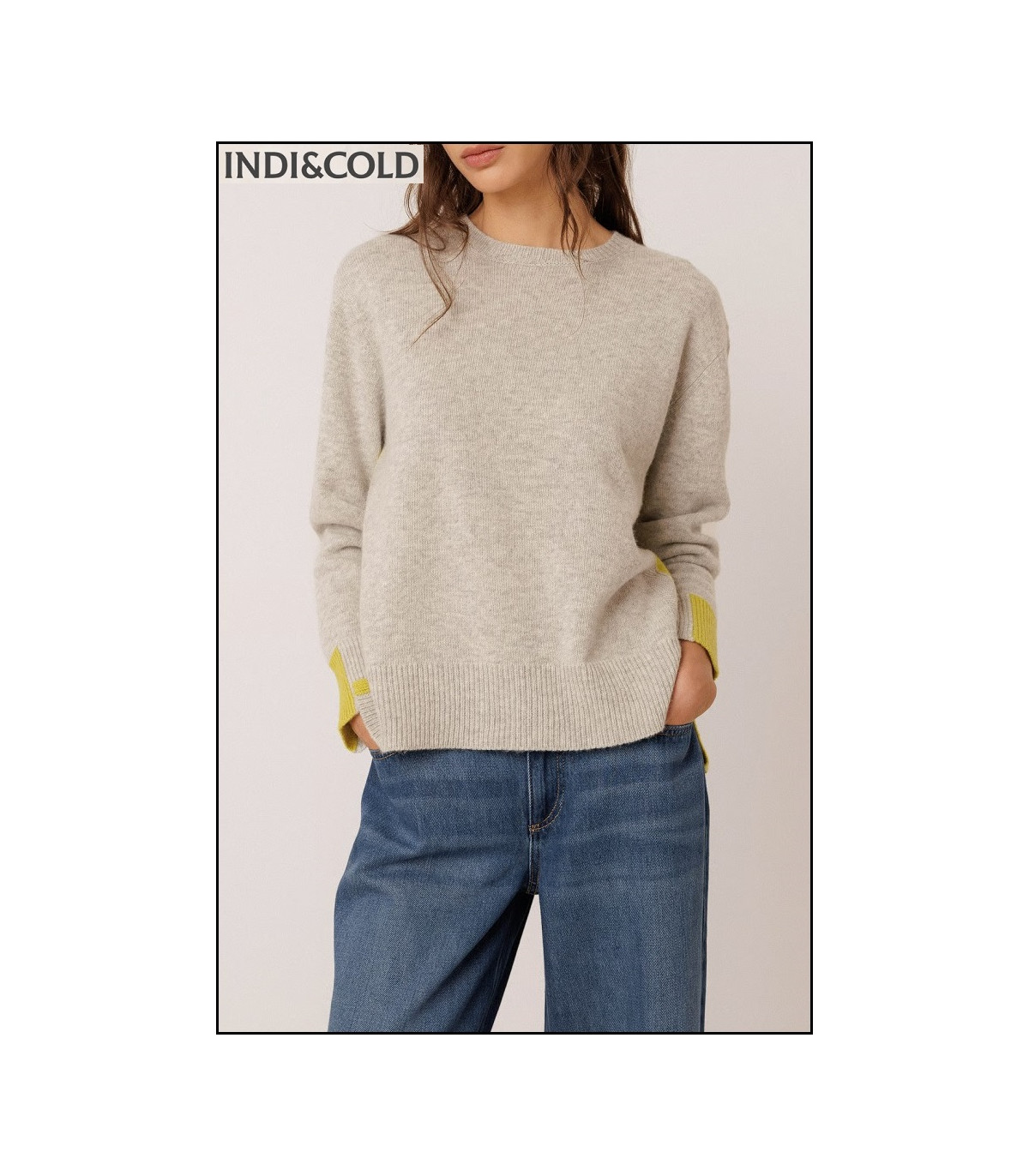 JERSEY DETALLE FLÚOR CON CASHMERE INDI&COLD