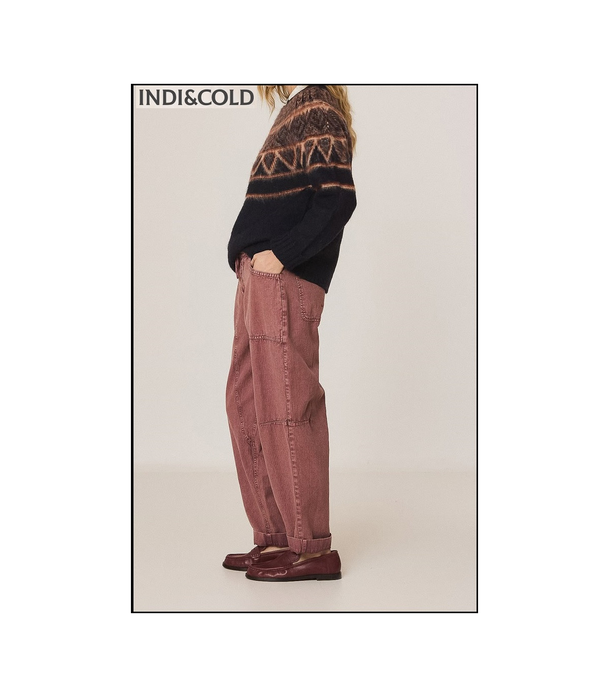 JERSEY JACQUARD POSICIONAL MARINO INDI&COLD