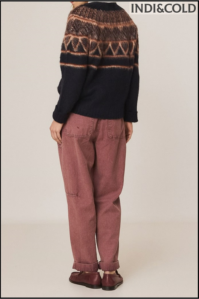 JERSEY JACQUARD POSICIONAL MARINO INDI&COLD