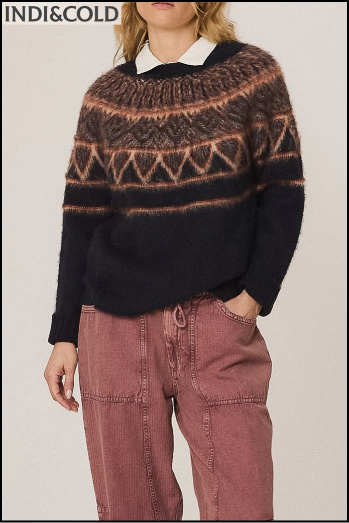 JERSEY JACQUARD POSICIONAL MARINO INDI&COLD