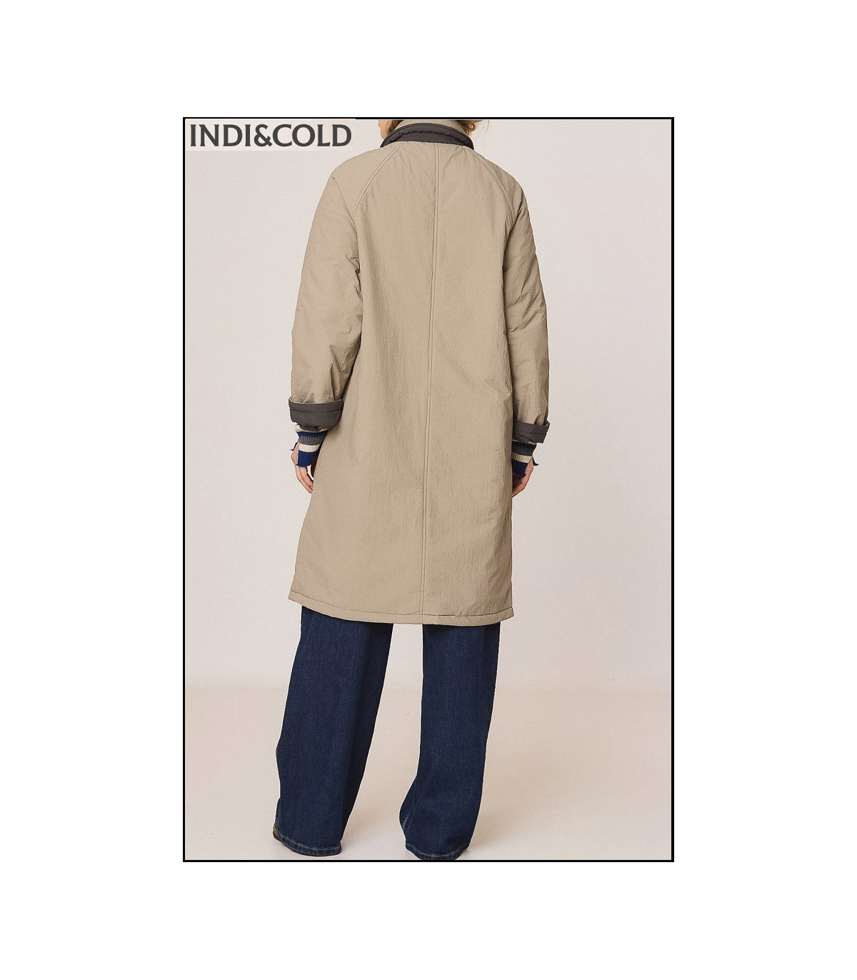 GABARDINA ACOLCHADA REVERSIBLE INDI&COLD