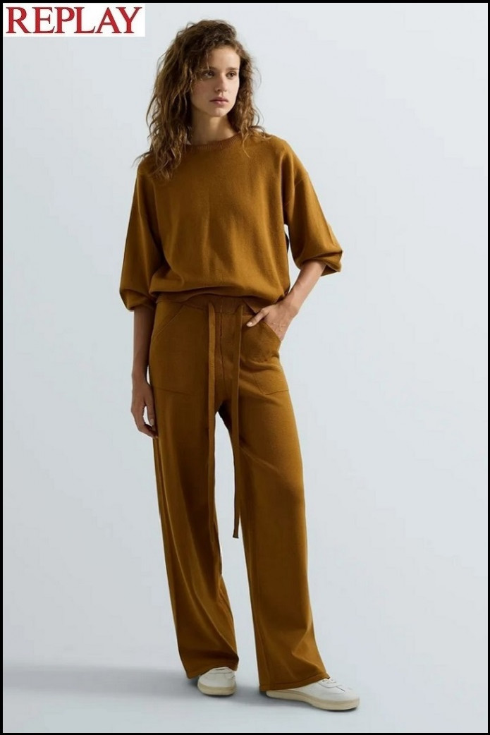 JERSEY HOLGADO GOLDEN BROWN REPLAY