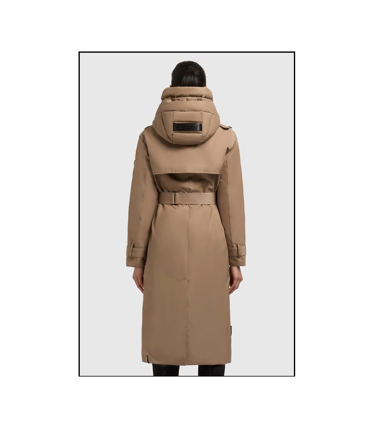 GABARDINA ACOLCHADA BEIGE KHUJO