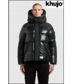 PARKA CORTA ACOLCHADA GRIS OSCURO KHUJO