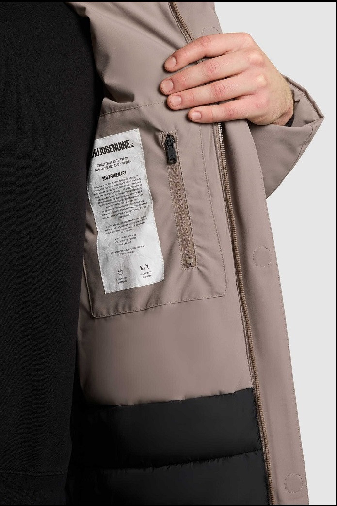 PARKA GREIGE KHUJO