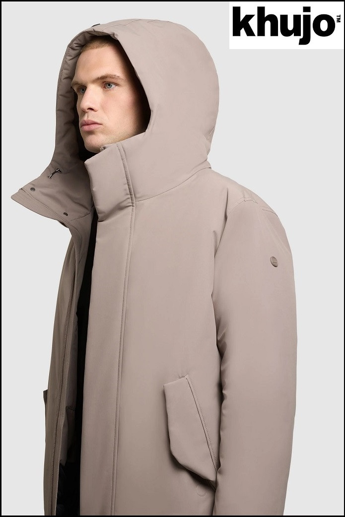 PARKA GREIGE KHUJO