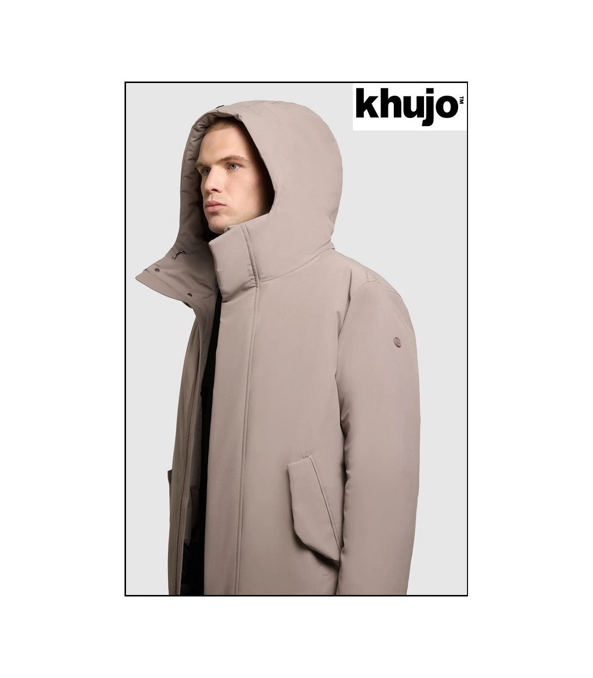 PARKA GREIGE KHUJO