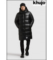 PARKA LARGA ACOLCHADA NEGRA KHUJO