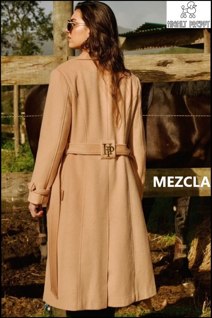 ABRIGO CAMEL HIGHLY PREPPY