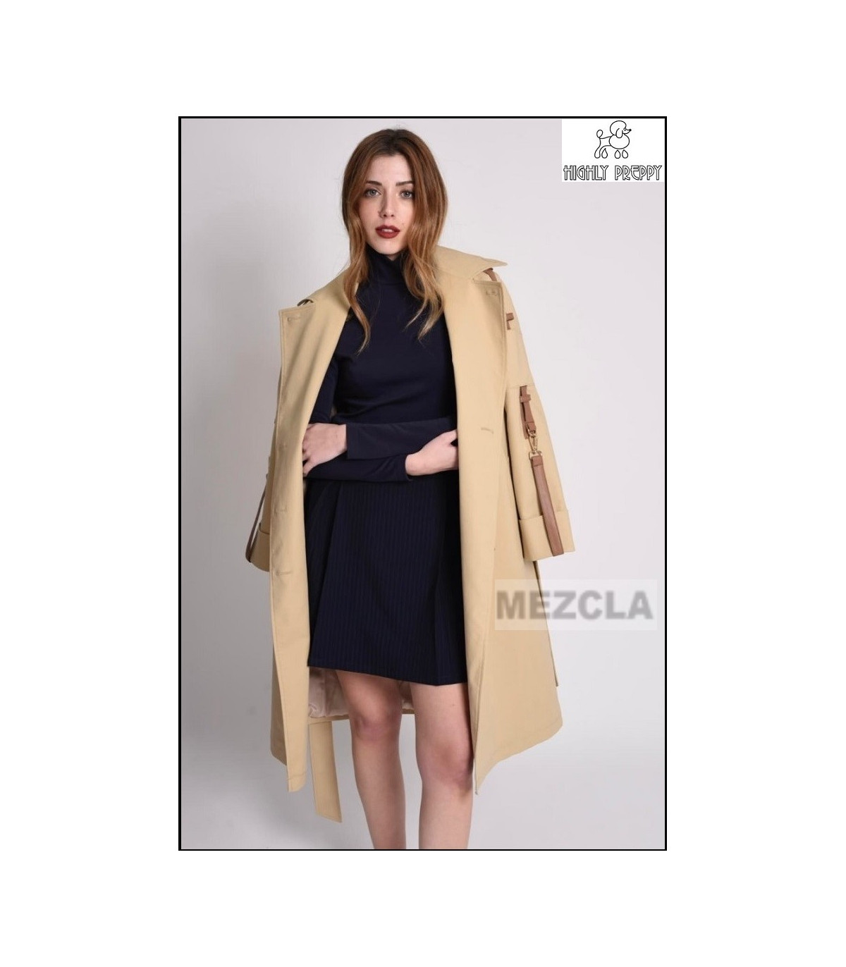 TRENCH CORREAS HIGHLY PREPPY