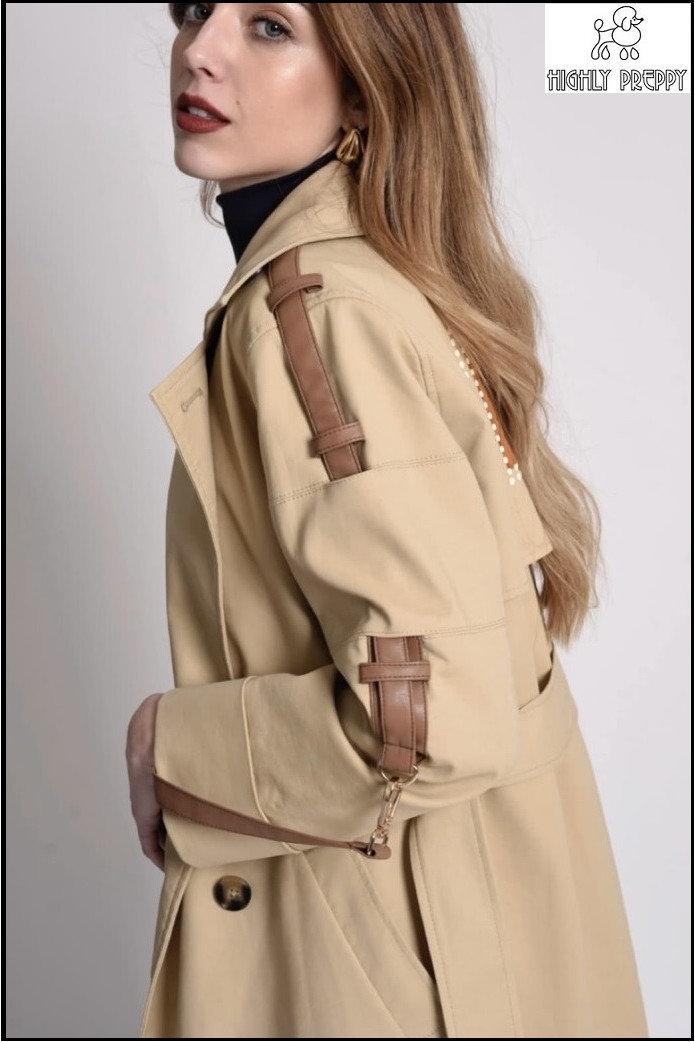 TRENCH CORREAS HIGHLY PREPPY