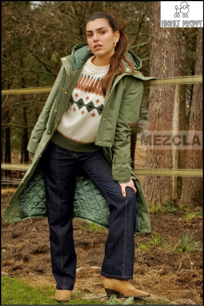 PARKA DESMONTABLE 3 EN 1 HIGHLY PREPPY