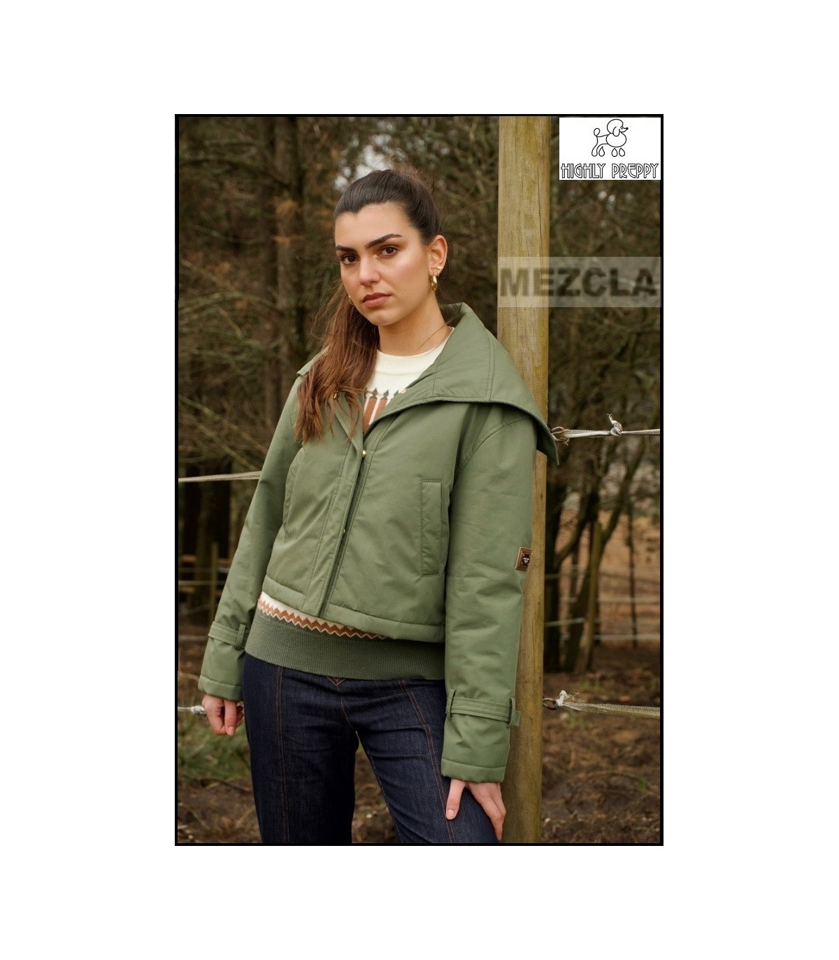 PARKA DESMONTABLE 3 EN 1 HIGHLY PREPPY
