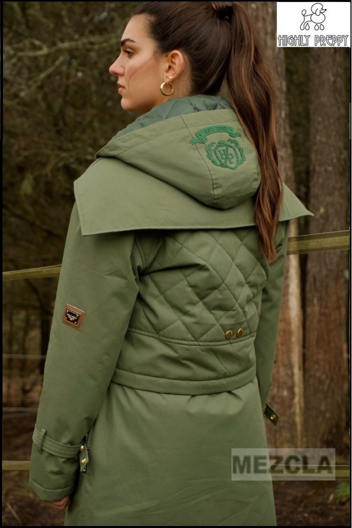 PARKA DESMONTABLE 3 EN 1 HIGHLY PREPPY