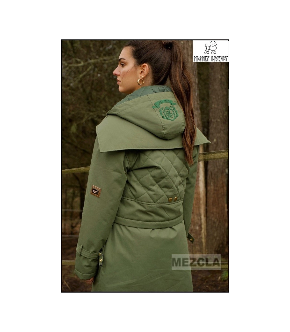 PARKA DESMONTABLE 3 EN 1 HIGHLY PREPPY