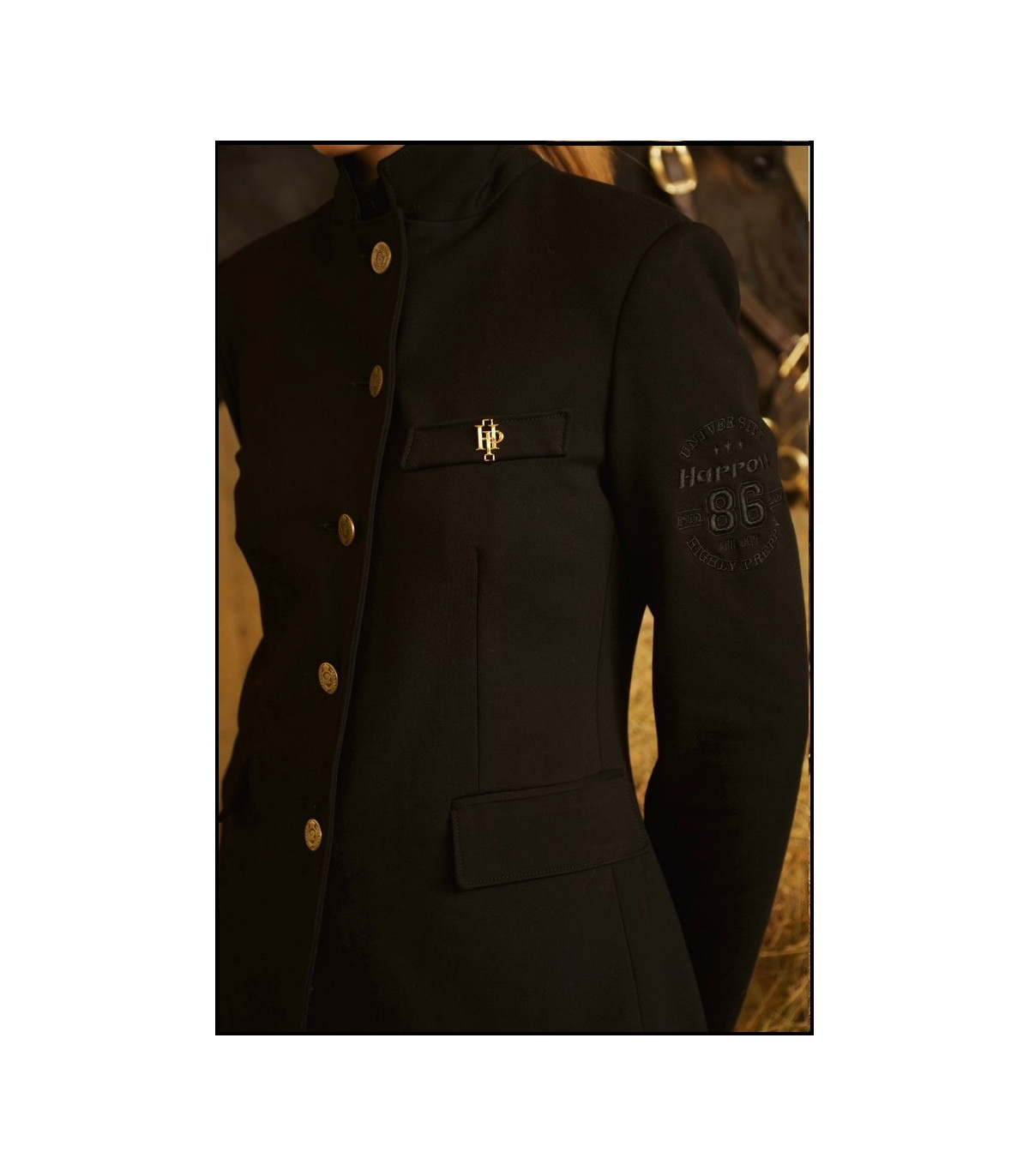 BLAZER NEGRA PUNTO ROMA