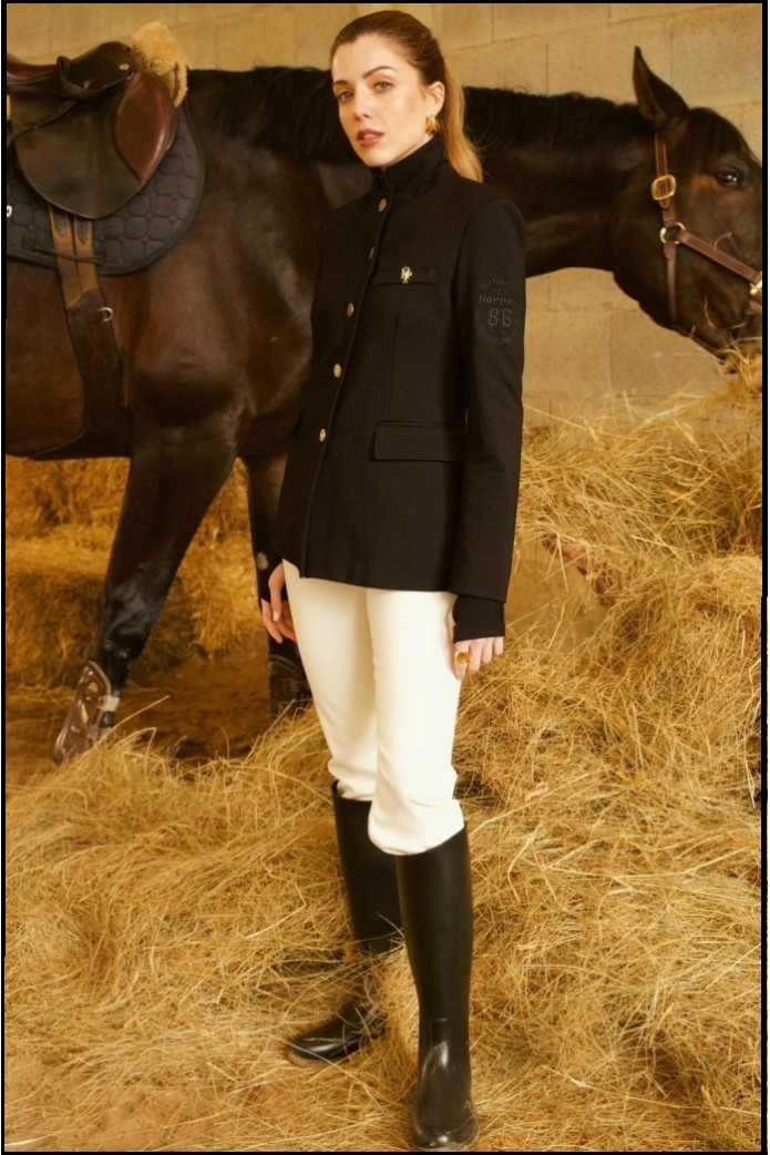 BLAZER NEGRA PUNTO ROMA