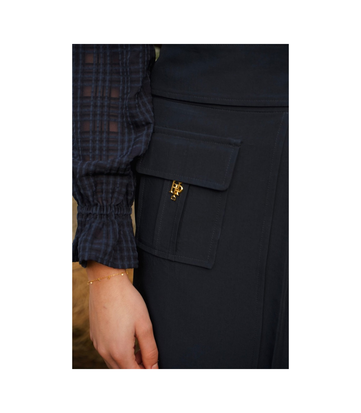 FALDA ESTILO COLLEGE HIGHLY PREPPY