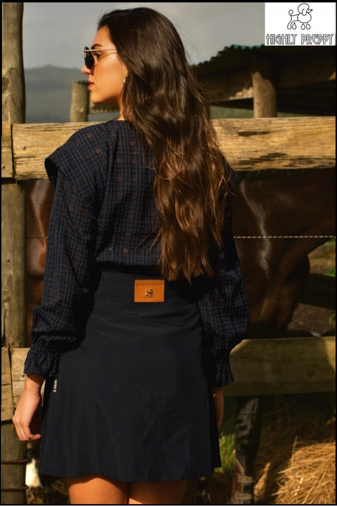 FALDA ESTILO COLLEGE HIGHLY PREPPY